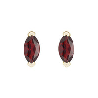 Solitaire V-Prong Stud Earrings