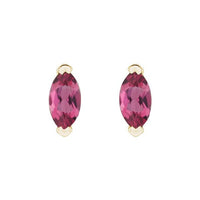 Solitaire V-Prong Stud Earrings