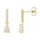 Accented Cabochon Earrings
