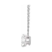 Solitaire Necklace or Slide Pendant