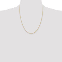 14K 1.15mmCarded Cable Rope Chain