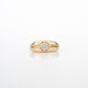 0.40 CTW Bezel-Set Diamond Ring in 14K Yellow Gold – Size 7