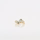 0.23 CT Marquise Diamond Ring in 14K Yellow Gold