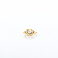 0.33 CT Natural Diamond Ring in 14K Yellow Gold