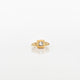 0.27 CT Polki-Cut Natural Diamond Ring in 14K Yellow Gold