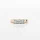 0.86 CTW Natural Diamond Two-Tone Ring in 14K Gold
