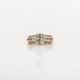 0.54 CT Diamond Ring in 14K Yellow Gold