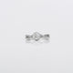 0.72 CT Round Diamond Ring in 14K White Gold – Size 6.5