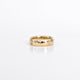 0.18 CTW Flush-Set Diamond Ring in 14K Yellow Gold