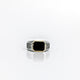 1.31 CT Natural Black Onyx Ring in 14K Yellow Gold