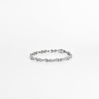 1.02 CTW Diamond Bracelet in 18K White Gold
