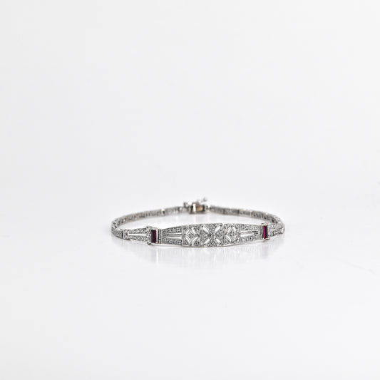 0.54 CTW Natural Diamond Bracelet in 14K Gold