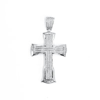 1.60 CTW Diamond-Crusted Cross Pendant in 10K Gold
