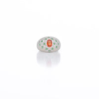 1.00 CT Natural Spessartine Garnet Ring