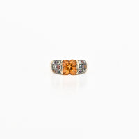2.50 CT Fancy-Cut Natural Citrine Ring in 14K Yellow Gold