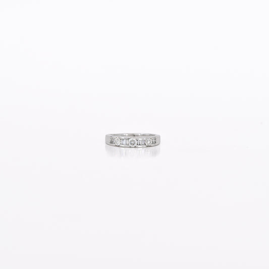 0.55 CTW Natural Diamond Band in Platinum