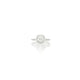 Round Diamond Ring in 14K White Gold