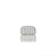 1.05 CTW Diamond Ring in 10K White Gold