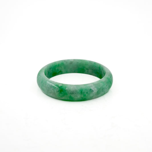 5.8mm Light Green Jade Bangle