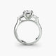 Three-Stone Ring (Baguette Side Stones) 2