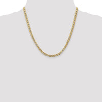 14k 4.75mm Semi-Solid Anchor Chain