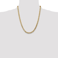 14k 5.5mm Semi-Solid Anchor Chain