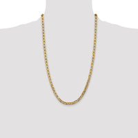 14k 5.5mm Semi-Solid Anchor Chain