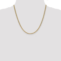 14k 3.2mm Semi-Solid Anchor Chain