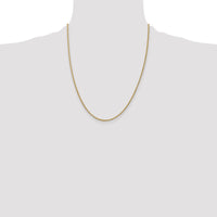 14k 1.55mm Semi-Solid Wheat Chain