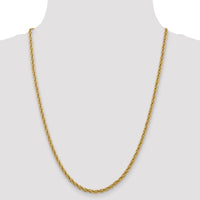 14k 3.3mm D/C Semi-Solid Chain