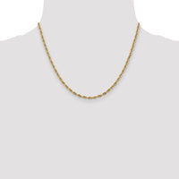14ky 2.8mm Semi-Solid Rope Chain
