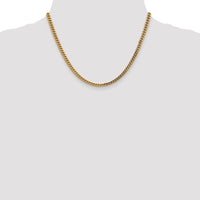 14k 3.7mm Semi-Solid Franco Chain