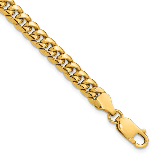 14k 6mm Semi-Solid Miami Cuban Chain