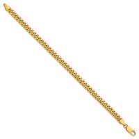 14k 6mm Semi-Solid Miami Cuban Chain