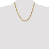 14k 6.25mm Semi-Solid Anchor Chain