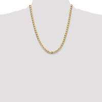 14k 6.25mm Semi-Solid Anchor Chain