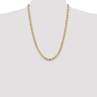 14k 6.25mm Semi-Solid Anchor Chain
