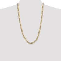 14k 6.25mm Semi-Solid Anchor Chain