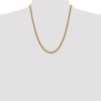 14k 4.5mm Semi-Solid Miami Cuban Chain