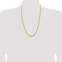 14k 3.25mm Byzantine Chain