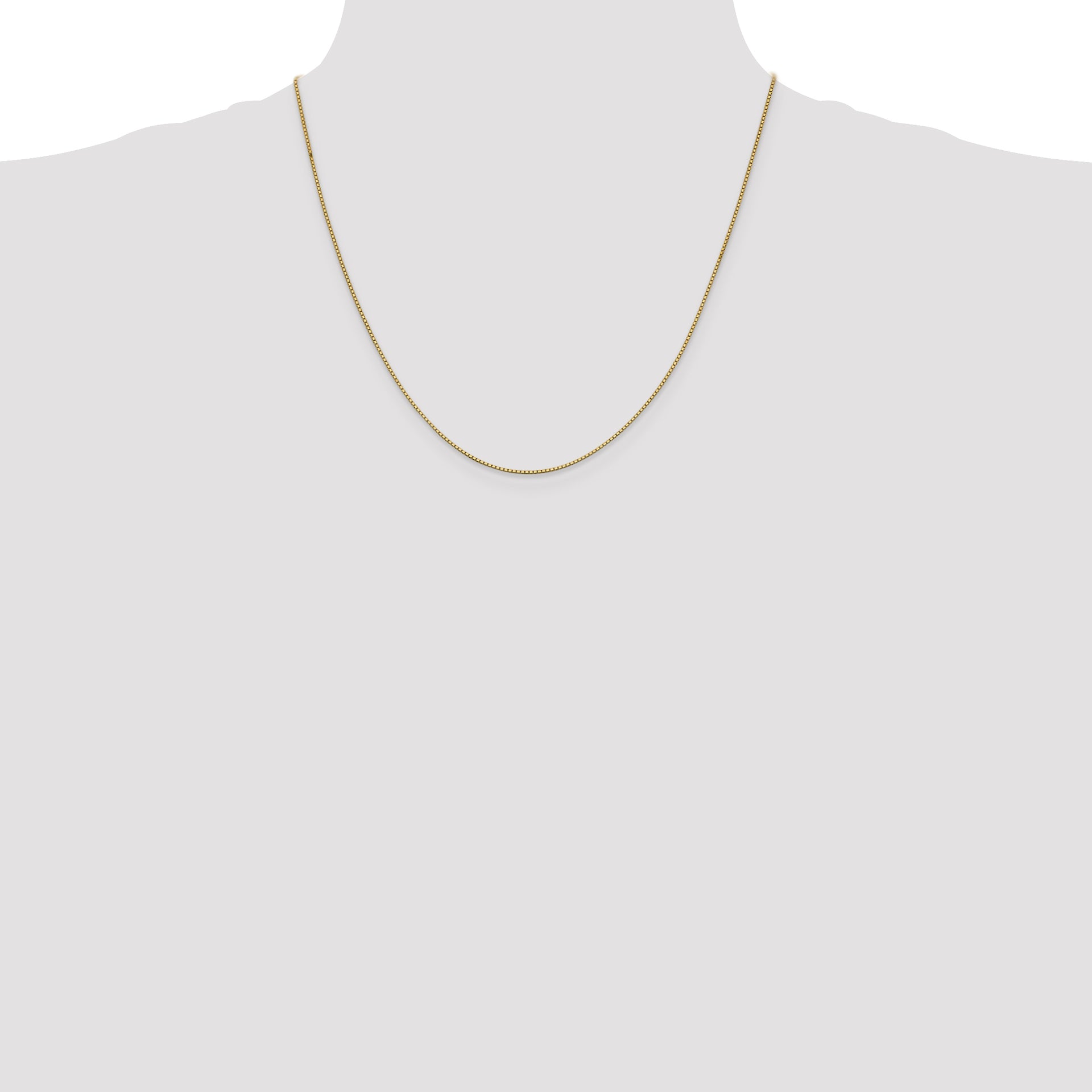 14k .95mm Box Chain