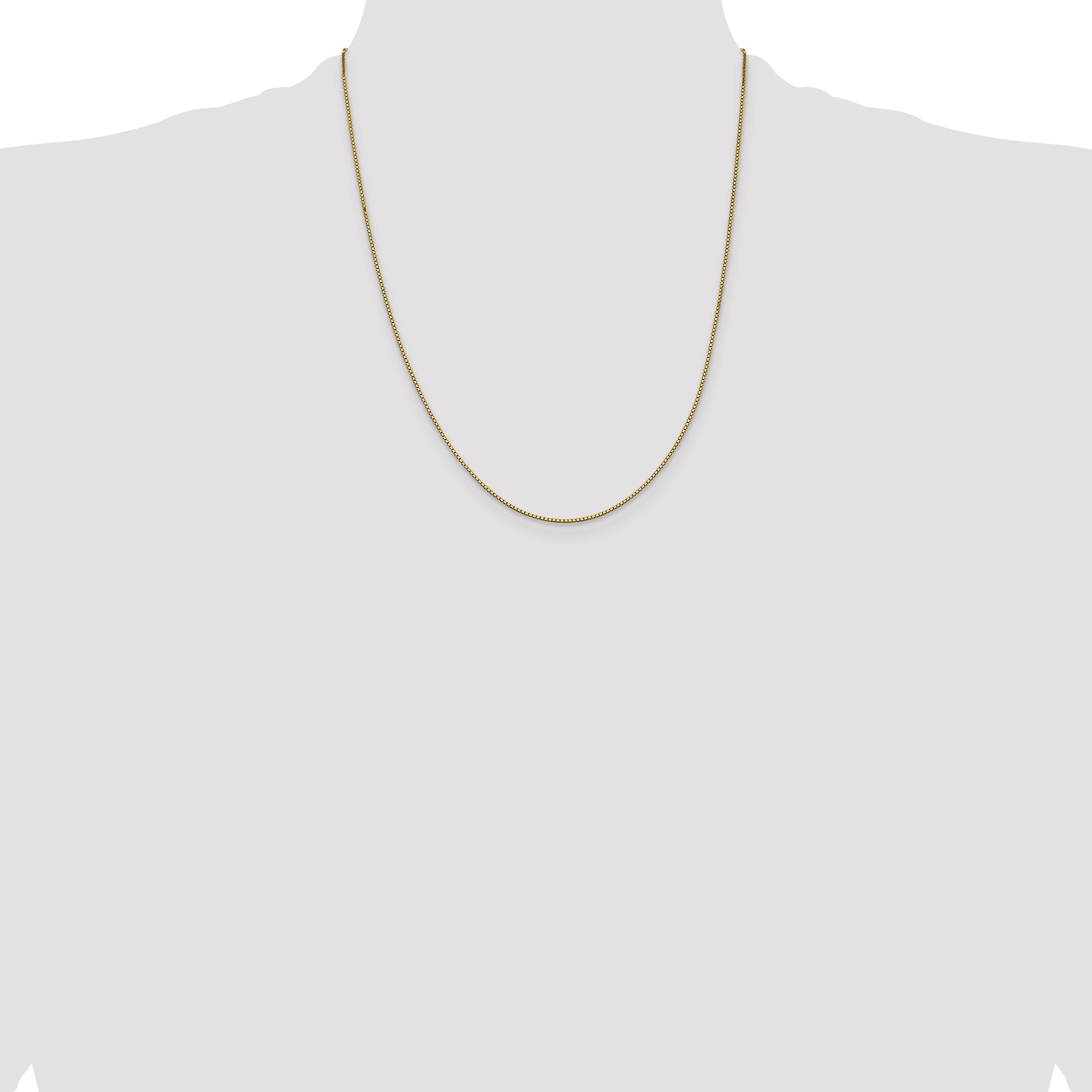 14k .95mm Box Chain