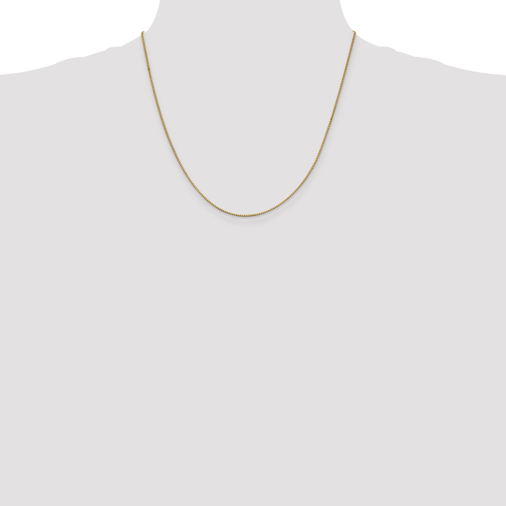 14k .95mm Box Chain
