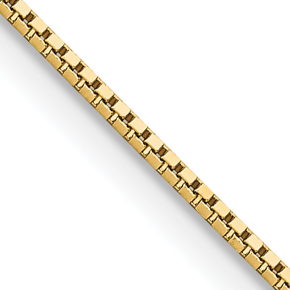 14k .95mm Box Chain