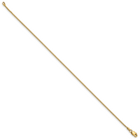 14k .95mm Box Chain