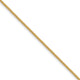 14k 1mm Box Chain  (100 inch Spool)