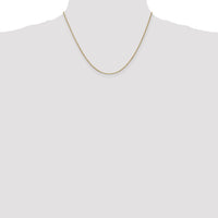 14k 1mm Box Chain