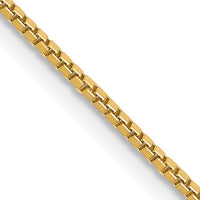 14k 1mm Box Chain