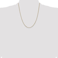 14k 1mm Box Chain