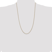 14k 1mm Box Chain